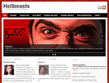 Tablet Screenshot of hellbeasts.com